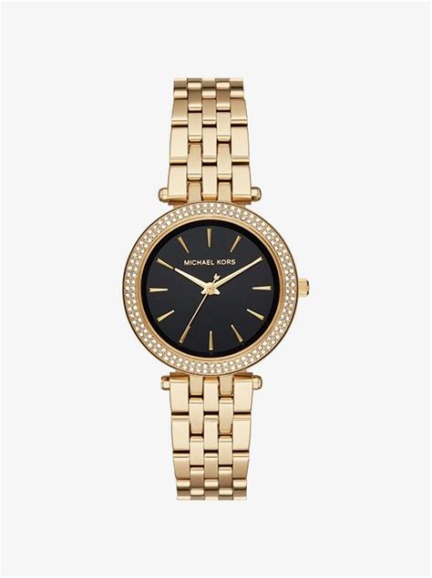 michael kors uhr mini darci metall|Mini Darci Pavé Gold.